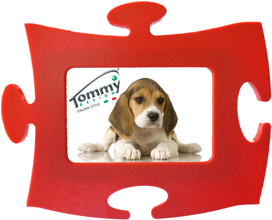 Picture Frame Puzzle Size 4"x6" - Dog (962x768), Png Download