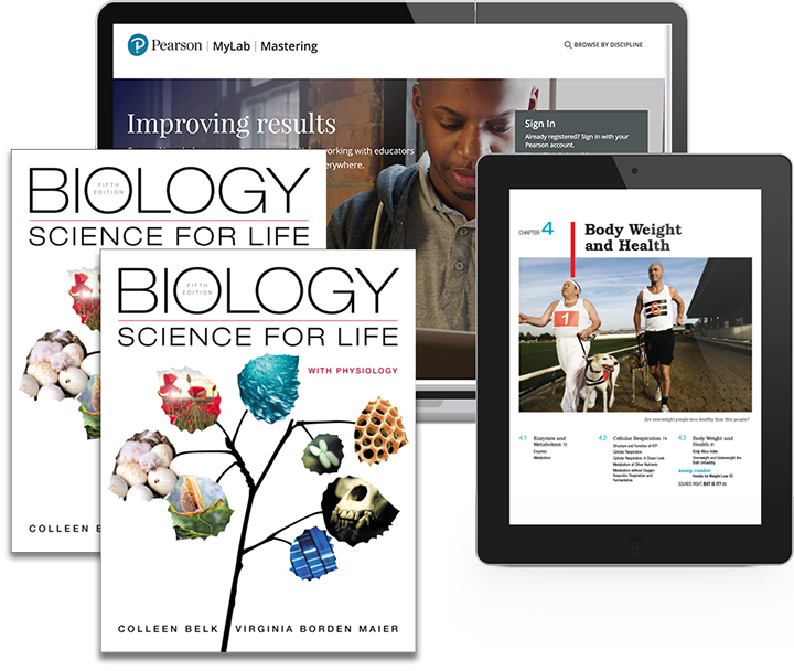 Belk, Border & Maier, The Biology - Biology: Science For Life Plus Masteringbiology With (720x608), Png Download