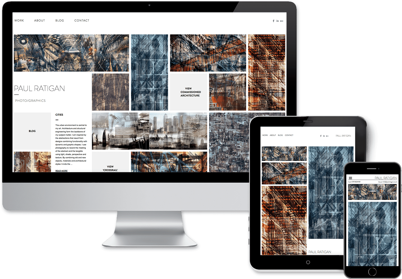 Paul Ratigan Featured Image Website - Web Design (1920x1440), Png Download