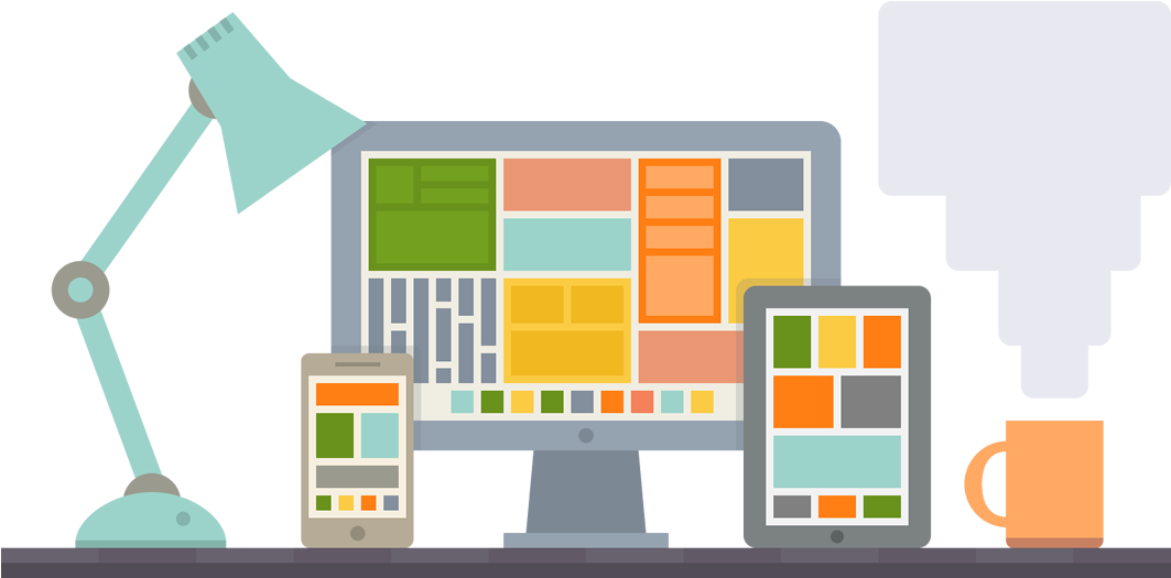 Is Your Small Business Responsive - Web Design Vector Png (1200x570), Png Download