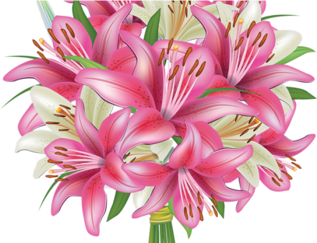 Bouquet Clipart Summer Flower (640x480), Png Download