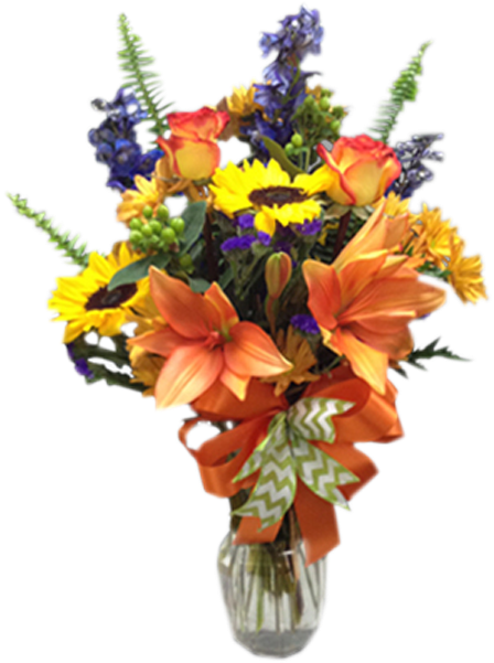 Summer Delight - Bouquet (600x600), Png Download