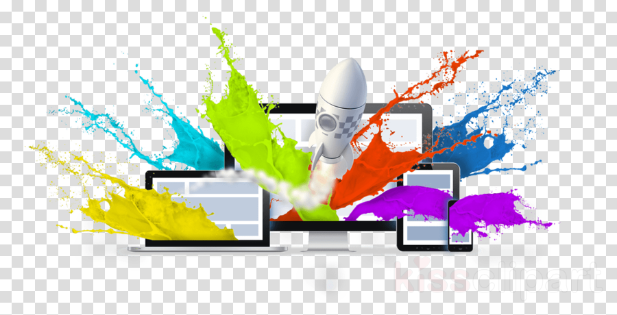 Creative Web Design Png Clipart Responsive Web Design - Web Design Png (900x460), Png Download