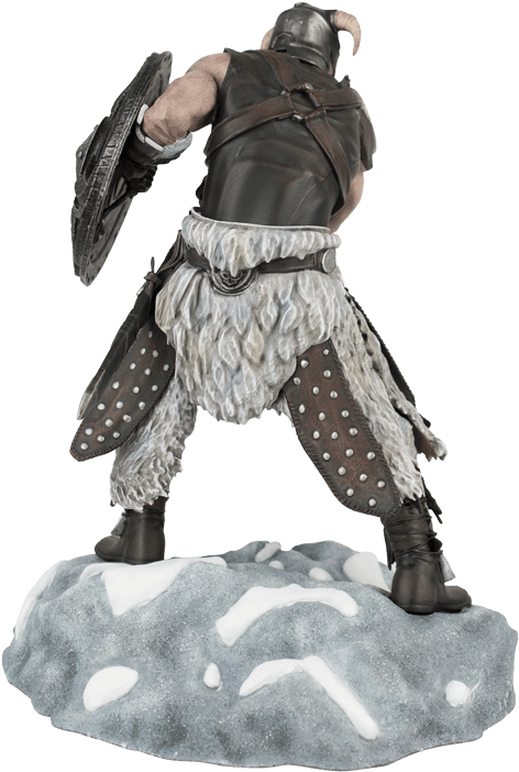 Elder Scrolls V Skyrim Dragonborn Statue 25cm (709x709), Png Download