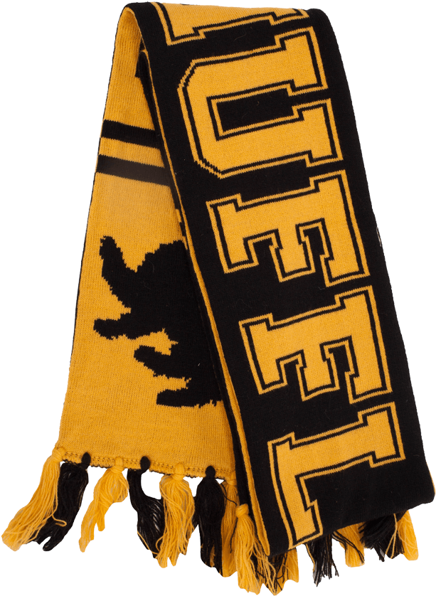 Hufflepuff Reversible Knit Scarf - Harry Potter - Hufflepuff Reversible Knit Scarf (850x850), Png Download