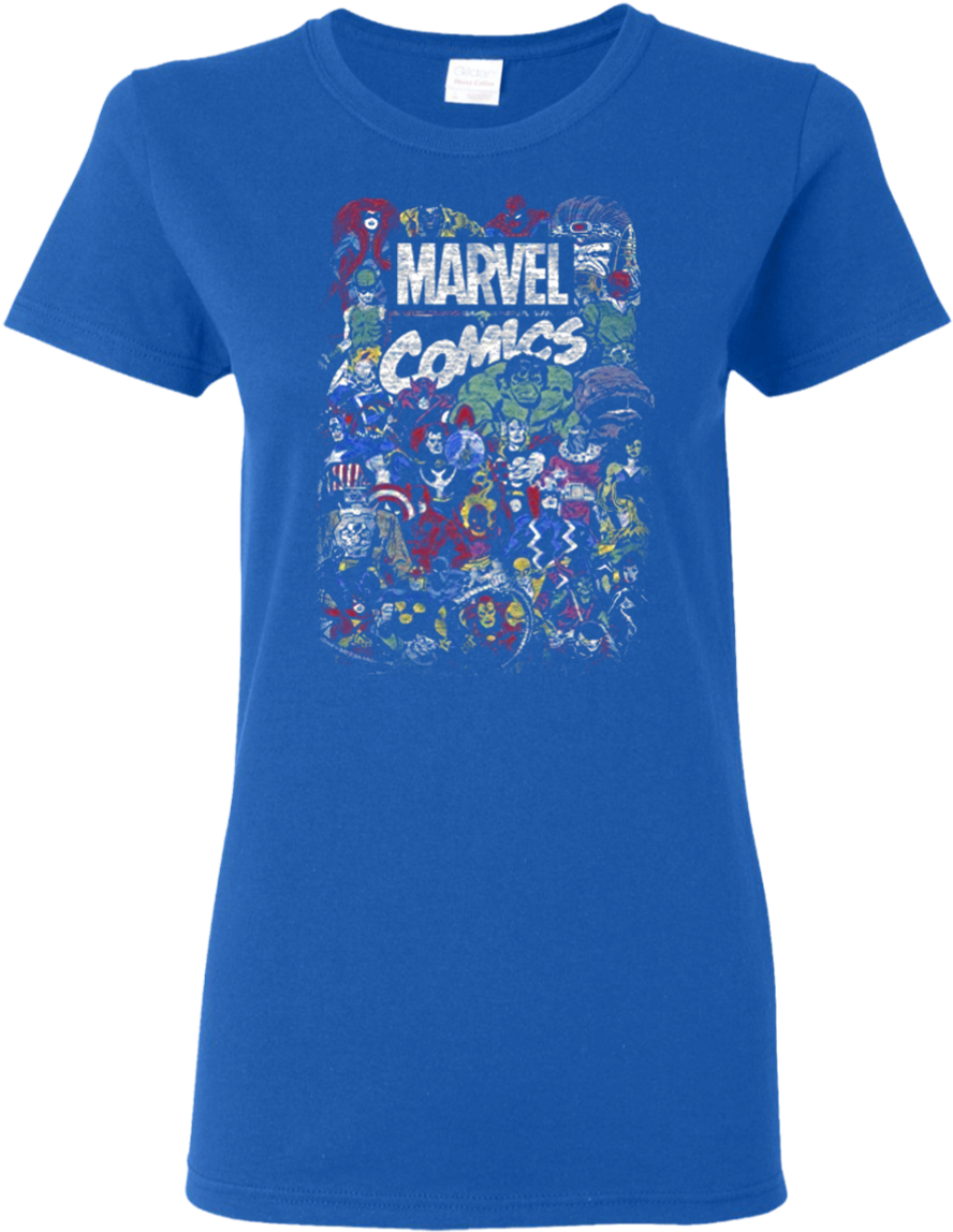 Comics Logo Thor Hulk Iron Man Avengers Spiderman Daredevil - Womens' I Love My Crazy Husband I Heart My Crazy Husband (1155x1155), Png Download