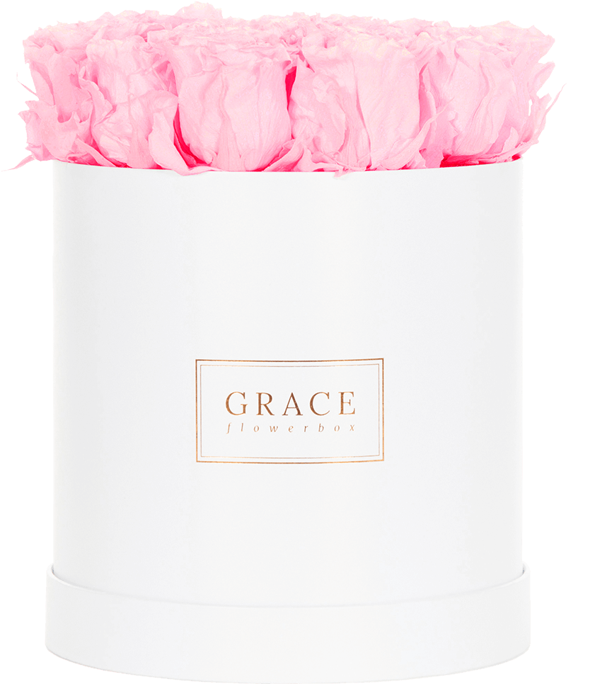 Roségold White Flowerbox, Midi, Romantic Pink - Tissue Paper (888x1200), Png Download