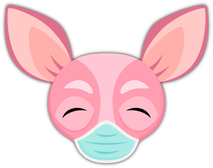 Pink Valentine's Chihuahua Emoji Stickers - Chihuahua (810x639), Png Download