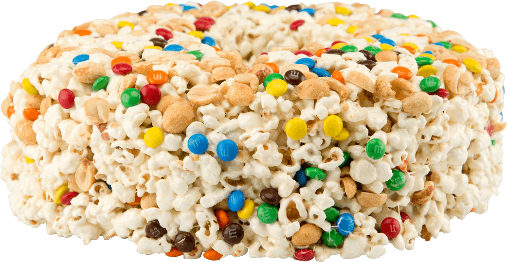 Farmer Jon's Popcorn Cake With Peanuts - Peanut (1400x1400), Png Download