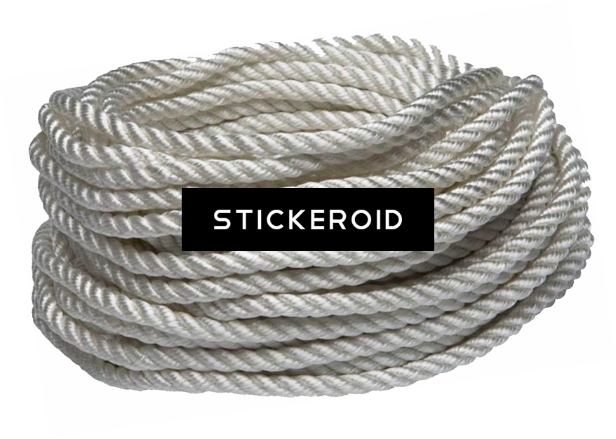 Rope Knot - Everstrong Rope Everstrong 100 Nylon Twisted Rope In (878x626), Png Download