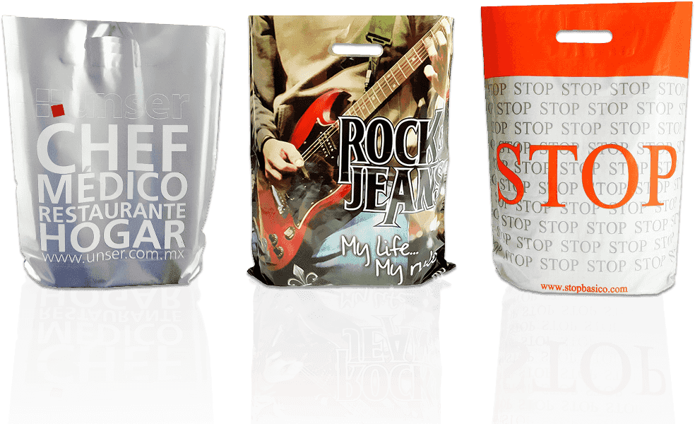 Die Cut Handle Plastic Bags - Bag (1168x776), Png Download