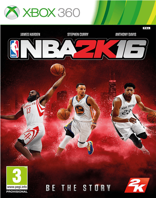 Nba 2k16 - Nba 2k16 Xbox 360 (552x700), Png Download