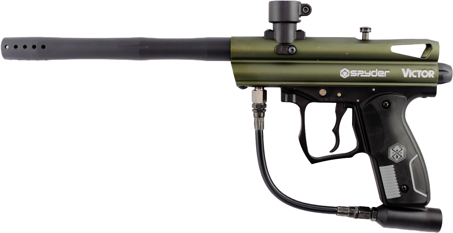 Paintball Gun Spyder Victor - Spyder Victor Paintball Kit (1800x1200), Png Download