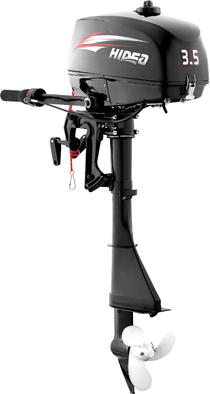 5 Fuoribordo Hidea - Outboard Motor (409x769), Png Download