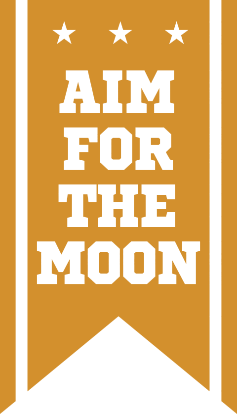 Moon Verticalbanner - Ronald Hyam (480x837), Png Download