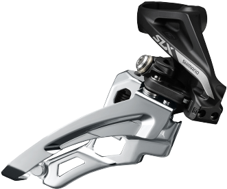 Shimano Slx 3x10 Front Derailleur Fd-m7000 High Side-swing (940x400), Png Download