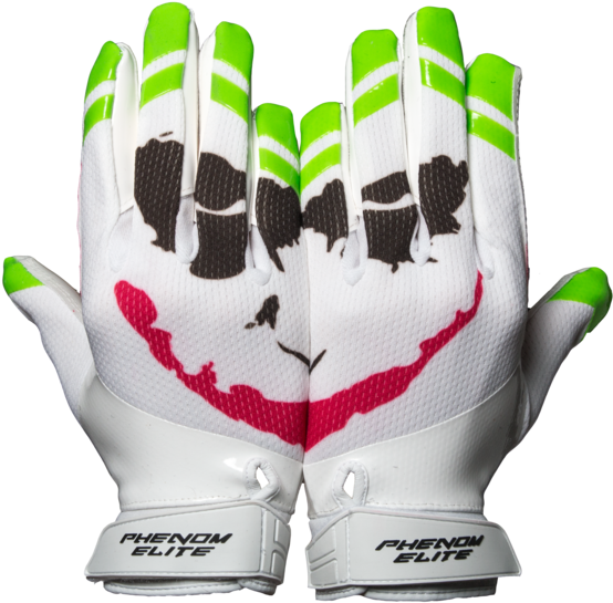 Joker Football Gloves - Football Gloves (600x568), Png Download