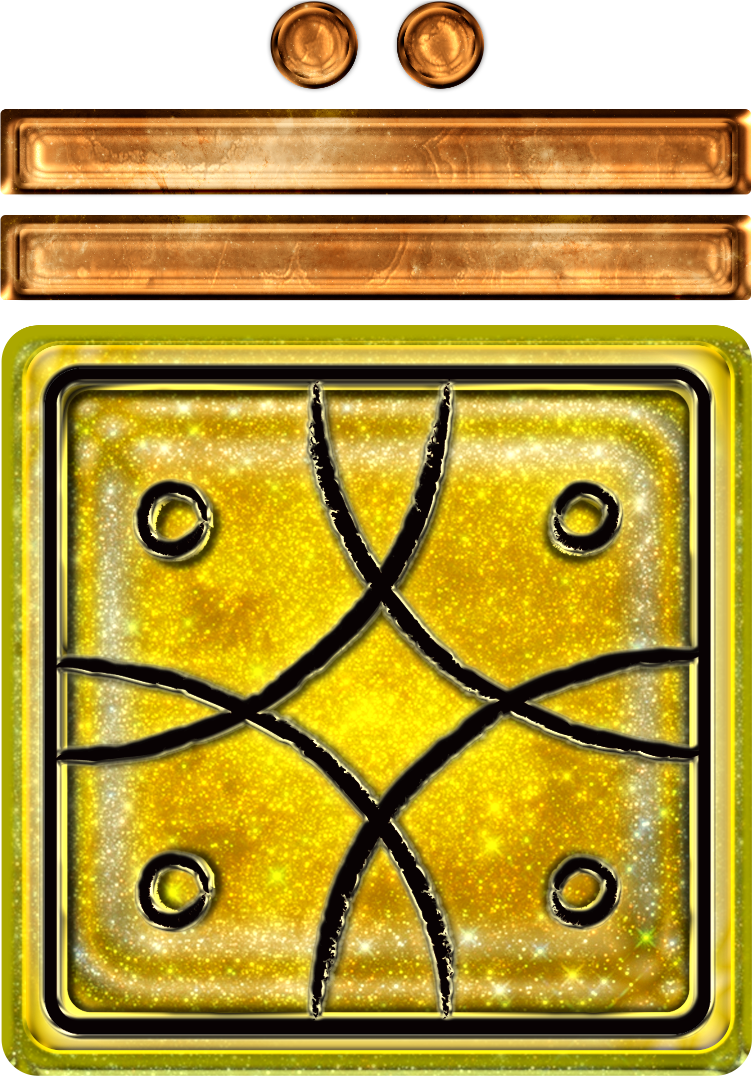 Yellow Crystal Star - Yellow Cosmic Sun Glyph (2400x2400), Png Download