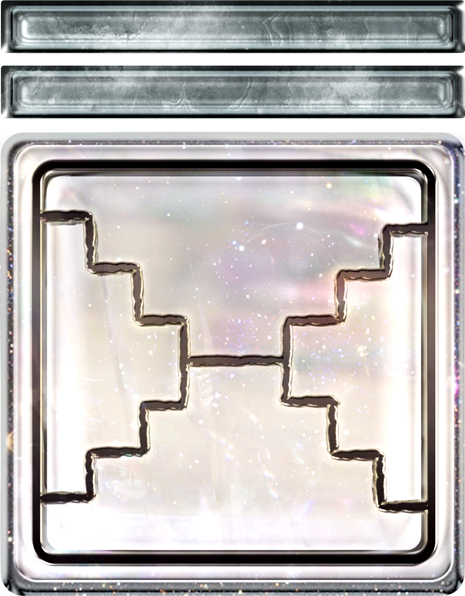 White Planetary Mirror - Dreamspell (2400x2400), Png Download