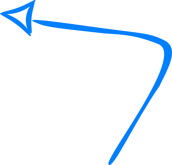 How To Set Use Blue Arrow Svg Vector (600x575), Png Download