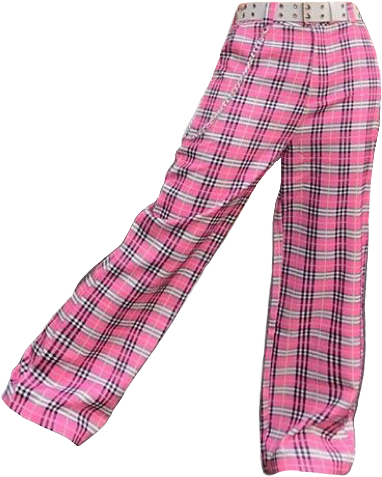 Pink Pants Polyvore Moodboard Filler Vintage Pants, - Pink (1709x2048), Png Download
