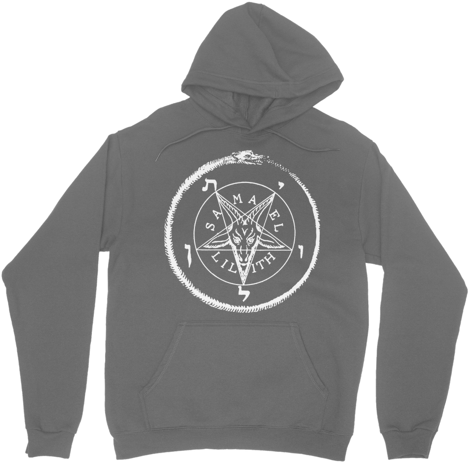 Sigil Of Baphomet ﻿classic Adult Hoodie - Book Of The Divine Black Flame (1024x1024), Png Download