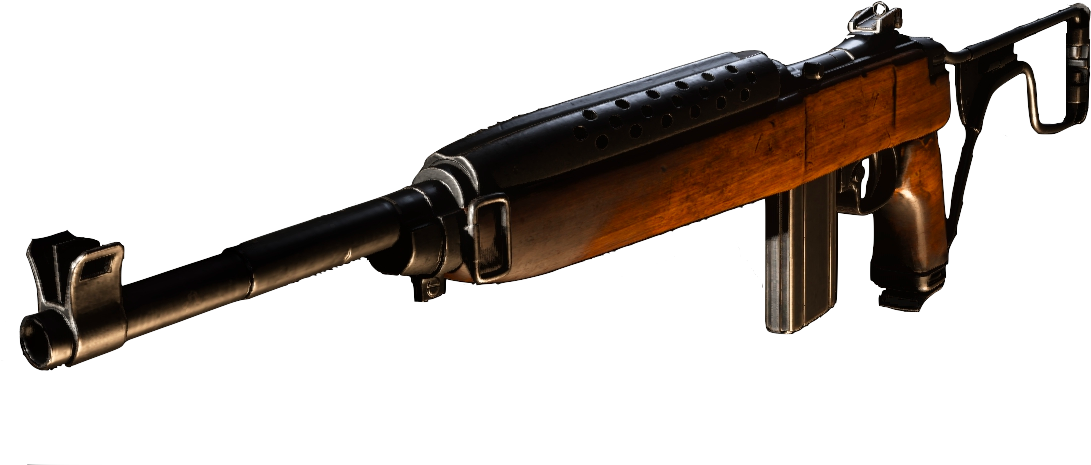 M2 Carbine - M2 Carbine Cod Ww2 (1191x506), Png Download
