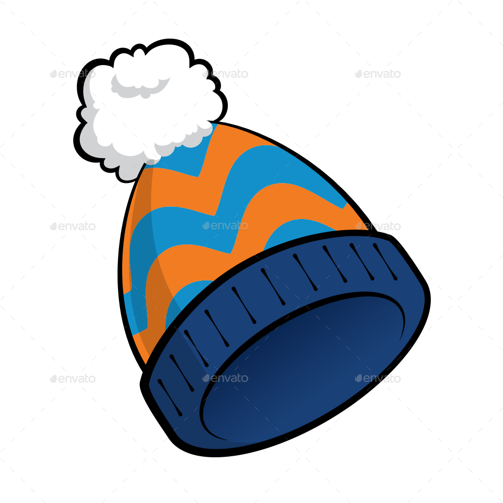 Winter Hat - Illustration (1000x1000), Png Download