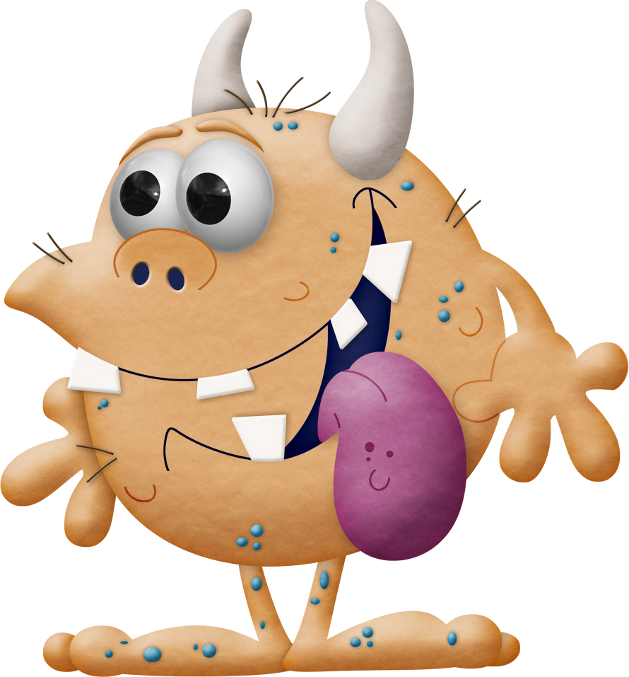 B *✿*monster Mash Cartoon Monsters, Cute Monsters, - Monster (890x957), Png Download