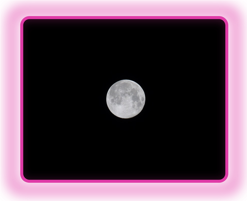 Moon-glow - Blue Moon (1000x825), Png Download