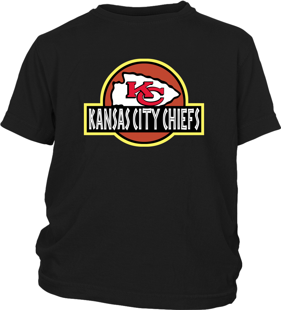 Kansas City Chiefs Jurassic World - Benny Hsu T Shirts (1024x1024), Png Download