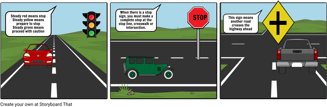 Rules Of The Road - Stop Sign (1164x385), Png Download