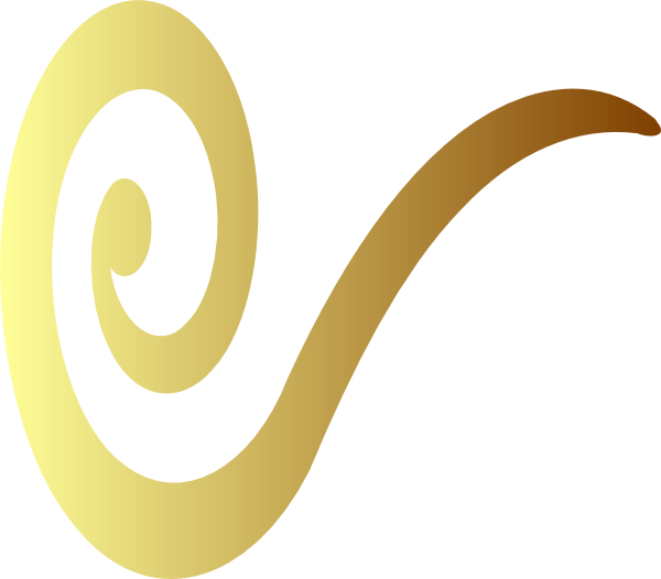 Brownswirligraduated Clip Art Vector Online Royalty - Clip Art (600x526), Png Download