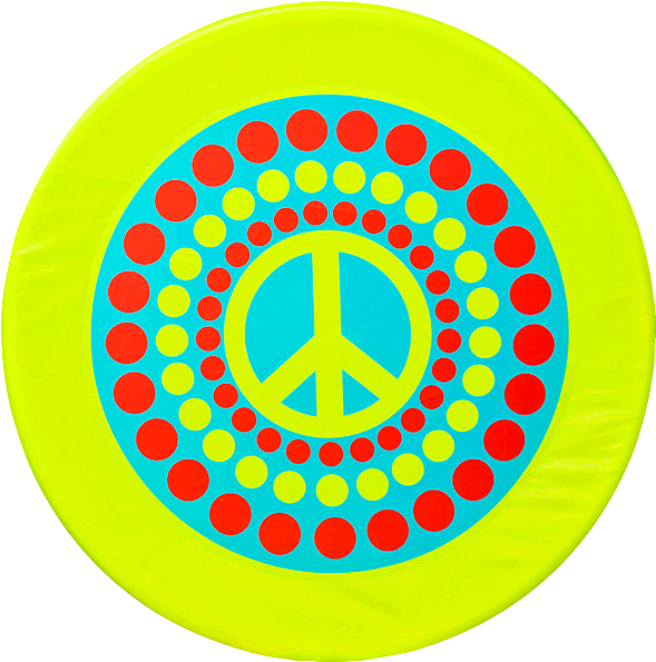 High Flyin' Fun 22 Inch Jumbo Discs For Any Summer - Optical Illusion (654x654), Png Download