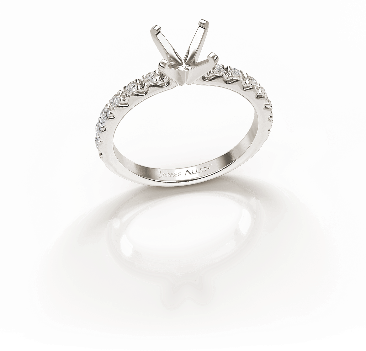 Diamond Ring Template Png Black And White - Ring (1166x1166), Png Download