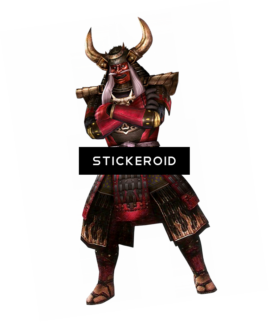 Samurai - Samurai Warrior Samurai (873x1045), Png Download