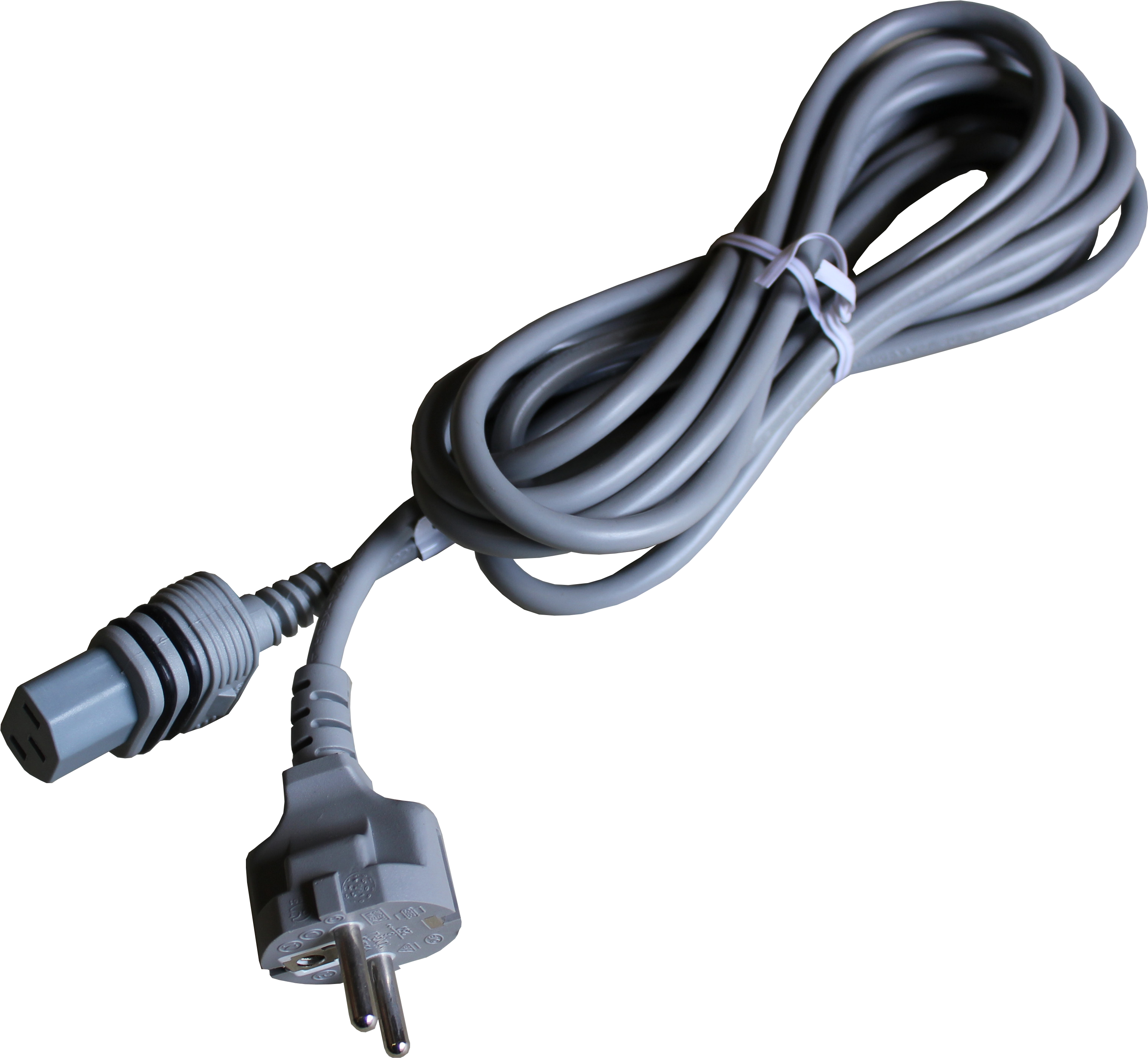 Magnetic Euro Mains Lead - Electrical Cable (3456x3456), Png Download