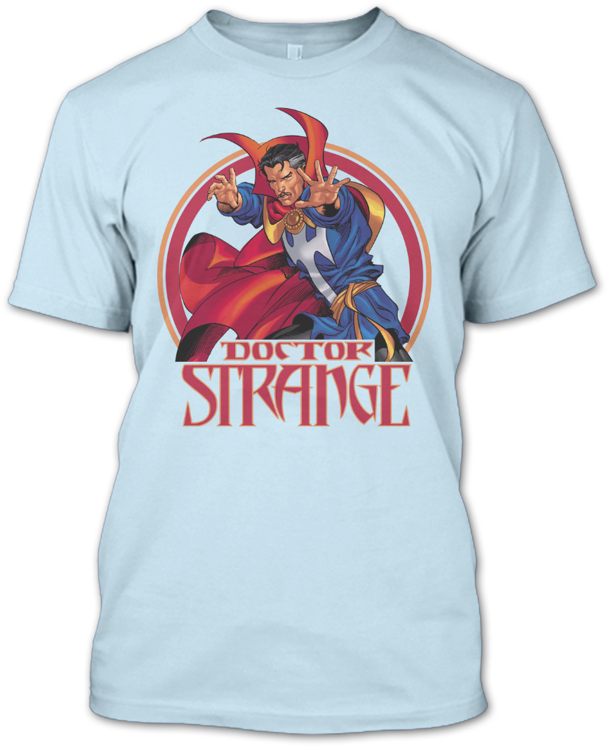 A Black T-shirt With The Shopify Logo - Doctor Strange Dr. Stephen Vincent Strange, M.d. Cosplay (1080x1080), Png Download