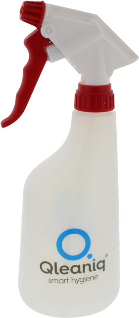 Qleaniq® Spray Bottle, Red - Qleaniq Sprayflacon, Blauw (640x640), Png Download