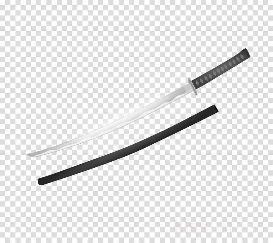 Katana Clipart Katana Sabre Japan (900x800), Png Download