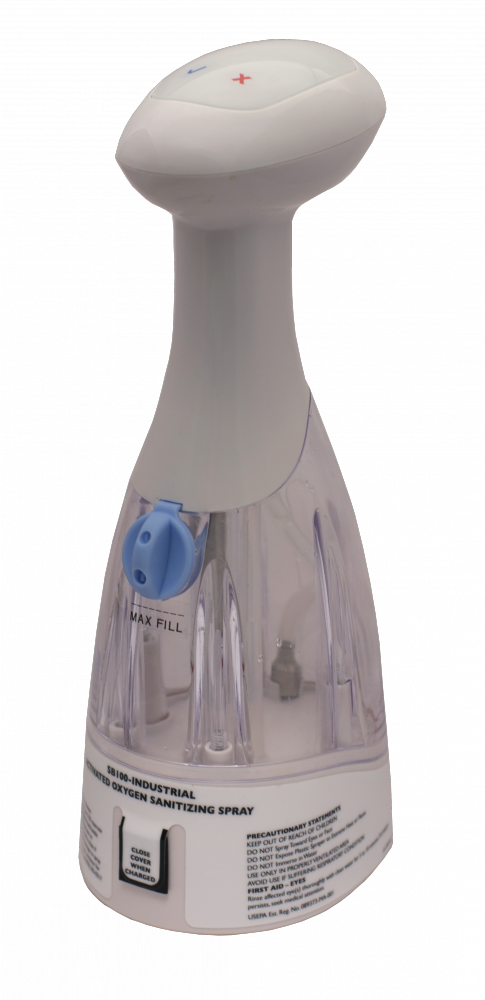 O3 Spray Back - Ozone Spray Bottle (485x1000), Png Download