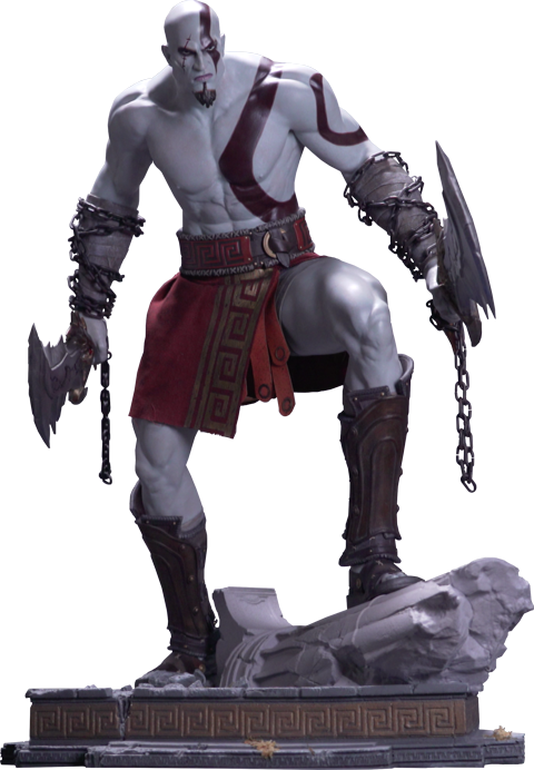 26" God Of War Statue God Of War - God Of War Ascension Kratos Png (480x692), Png Download