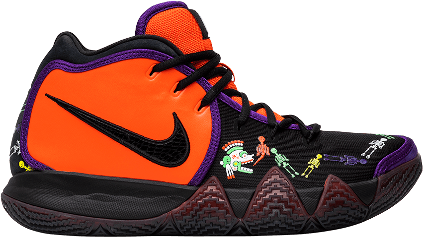 Nike Kyrie 4 Day Of The Dead Mens (1000x1000), Png Download