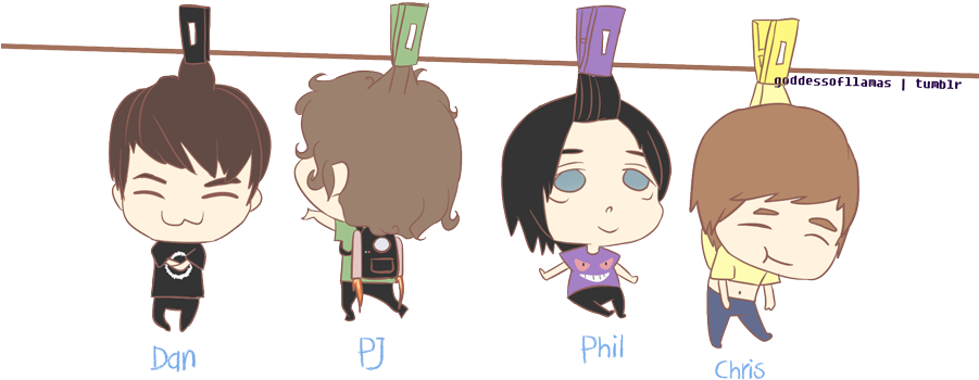 “ Hang In There [it's Transparent] ” - Dan And Phil (900x719), Png Download