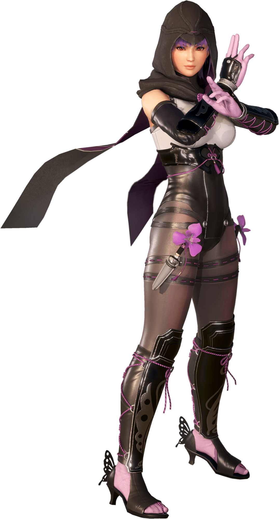 Png - Dead Or Alive 6 Ayane (1075x2000), Png Download