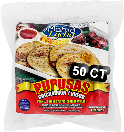Pupusas Queso & Chicharron - Pepperoni (600x600), Png Download