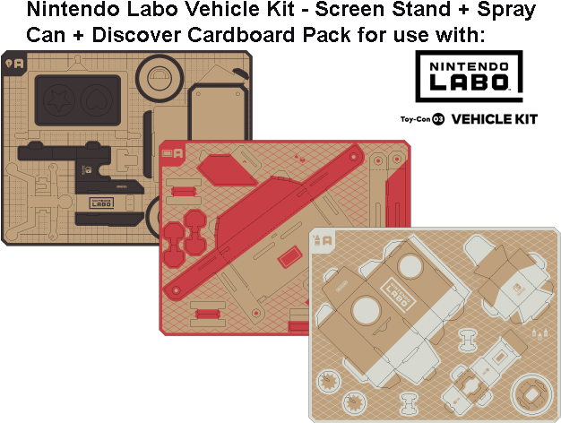 Toy Con - Nintendo Labo (640x480), Png Download