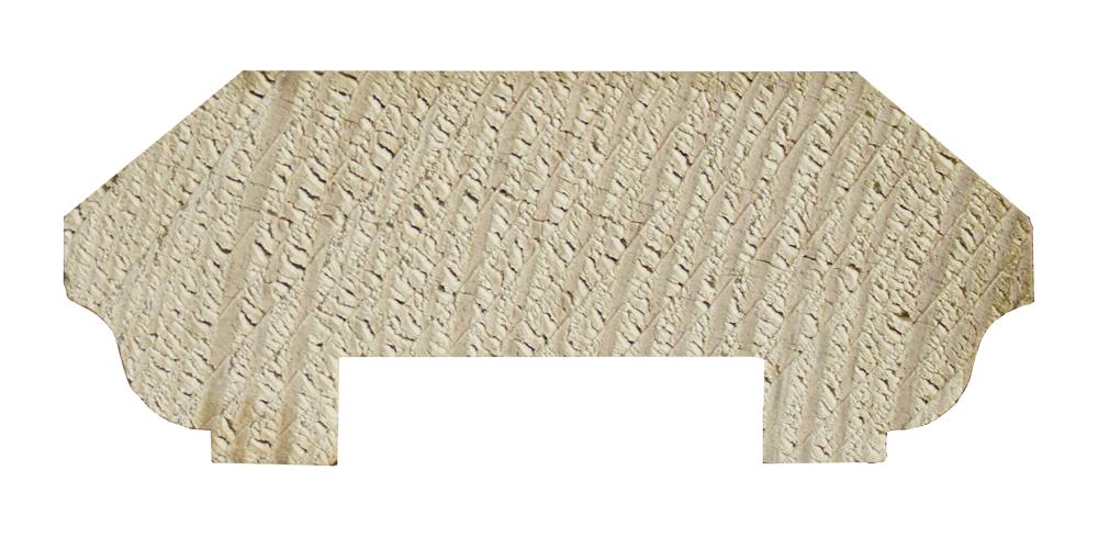 Deluxe Handrail 2 X 4 - Wood (1000x489), Png Download