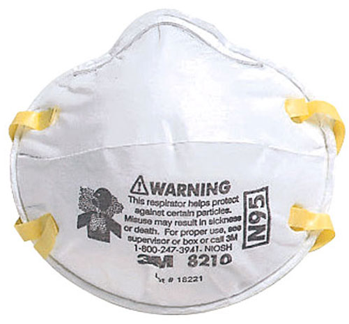 Cone Face Mask 3m - 3m Mmm8110s N95 Particulate Respirator Half Facepiece (800x800), Png Download