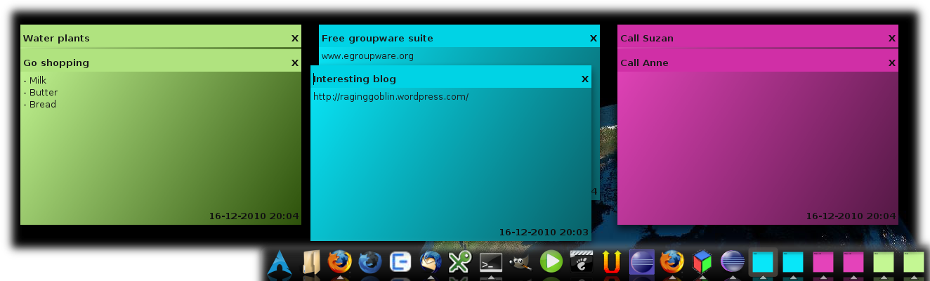 Sticky Notes With Alternative Colorscheme - Post-it Note (1324x400), Png Download